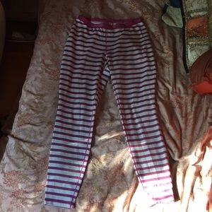 Patagonia Pink/white Medium Base layer legging